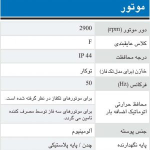 پمپ دو اسب دو پروانه ابارا ( برند ABR ) پروانه برنجی شفت استیل مدل CDA 2.00 M (L) با هزینه ...