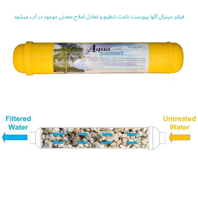 فیلتر دستگاه تصفیه کننده آب آکوا پیورست مدل مینرال CL10