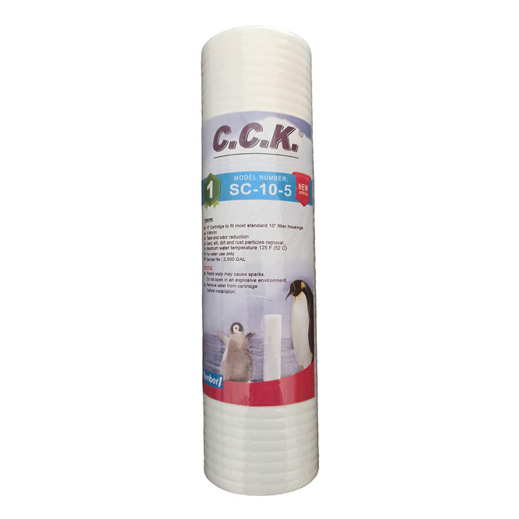 فیلتر دستگاه تصفیه کننده آب سی سی کا مدل pp 5 micron-F03